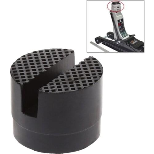 Floor Slotted Car Rubber Jack Pad Frame Protector Adapter Jacking Disk Pad Tool