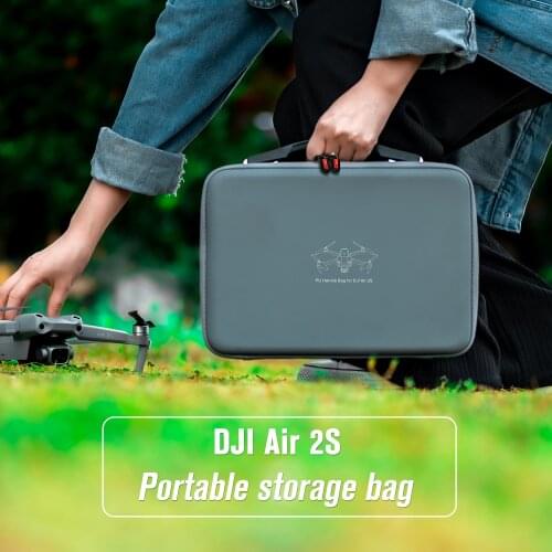 Carrying Case Portable Trvael Bag Hard Shell Box Capacity Handbag for DJI Mavic Air 2S Accessory Combo
