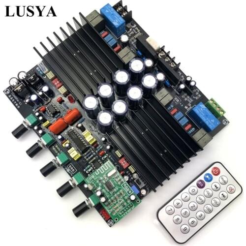 Lusya TDA8954TH bluetooth Digital Amplifier Board Class D 210W *2 stereo Predecessor LM1036+NE5532 amp Subwoofer 420W C6-003