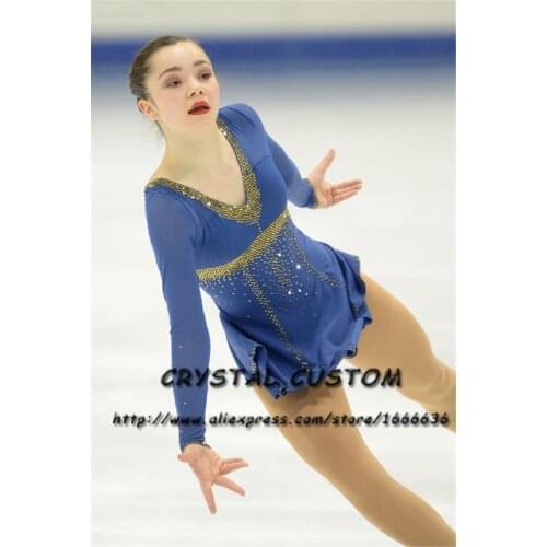 Custom-Made Figure Skating Dress Adult New Brand Figure Skating Dresses For Competition DR4810