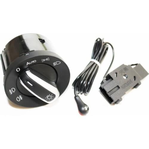 Suitable For New Headlight Switch And Automotive Headlight Switch Sensors Golf 5 6MK5 MK6 Tiguan Passat B6 B7 CC Touran