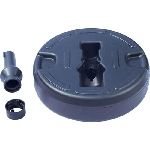 Portable Durable Outdoor Parasol Garden Umbrella Base Stand Round Patio Beach Garden Patio Umbrella Sun Shelter Accessory