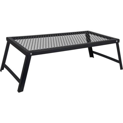 Portable Foldable BBQ Grill Rack Campfire Table for Cooking Camping Barbecue