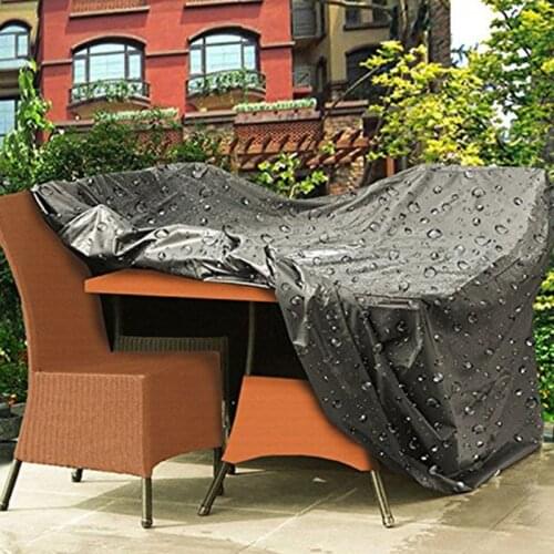 420D Oxford Furniture Dustproof Cover For Rattan Table Cube Chair Sofa Waterproof Rain Garden Outdoor Patio Protective Case