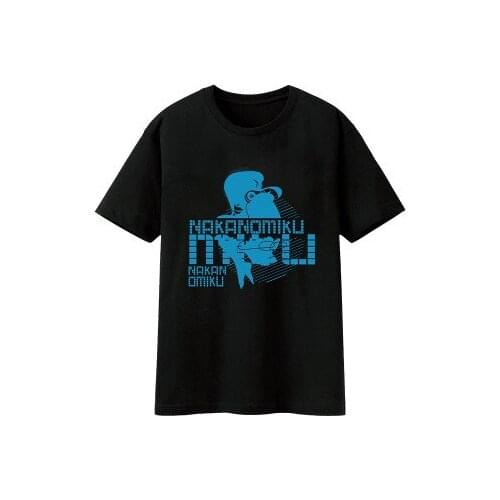 Unisex Anime The Quintessential Quintuplets Cartoon Funny Short Sleeve Costume Couples Creative Halloween Souvenirs Adults Kids