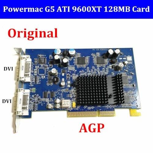 ATI Radeon 9600XT 128MB AGP Video Graphics Card Apple PowerMac G5 AGP 630-7231 631-0119