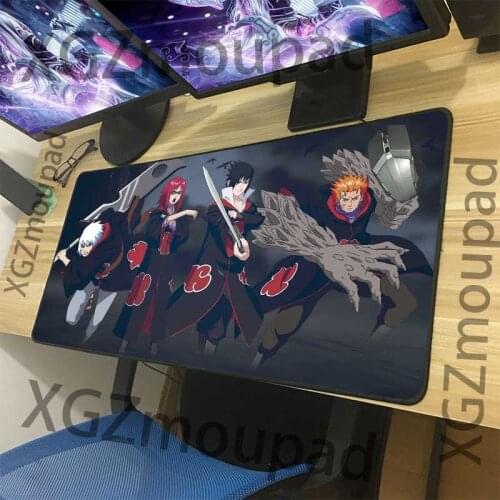 XGZ Best Seller Animation Mouse Pad Black Locking Mouse Pad Akagi Sasuke Computer Rubber Anti-Slip XXL Gaming Desk