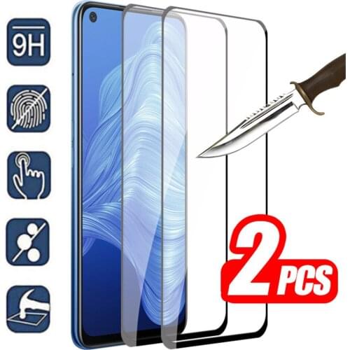 2pcs Full Cover Protective Glass For Oppo Realme 7 5G Glass Screen Protector For Realme7 5G Realmi Realmy Real Me 7 Phone Film