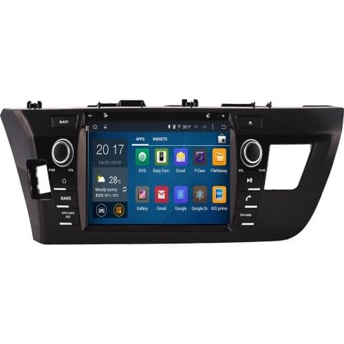 Car Android System RockChip PX5 1080P IPS LCD Screen For Toyota Corolla (E170) / Levin 2013~2019 DVD Player GPS Navigation