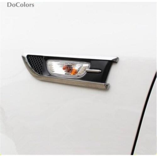 Docolors free shipping car styling side lights Signal Lamp turn Light decoration frame sticker case for Kia Rio K2 2011-2017