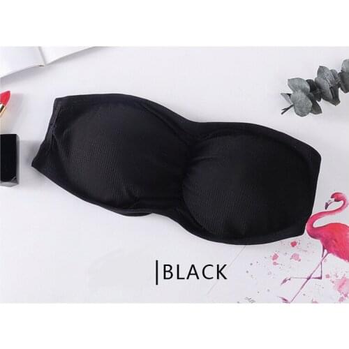 Tube Top Strapless Sexy Bra Women Bralette Push Up Lingerie Invisible Bra Seamless Underwear Brassiere Strapless Crop Top