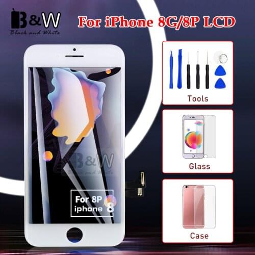 AAA+++ Quality 4.7/5.5 Pantalla For iPhone 8G 8Plus Display Touch Screen Digitizer Assembly with Great 3D Touch No Dead Pixel