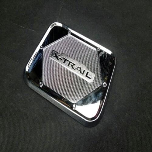 For Nissan Xtrail X-Trail X Trail 2014 2015 2016 ABS Chrome Sticker Cover Tank Cover Styling Acessories