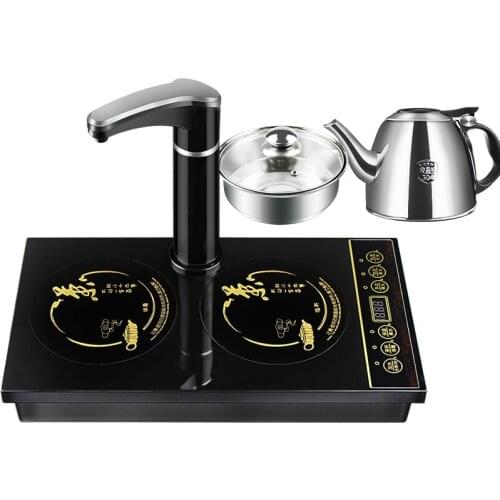 Electric kettle Intelligent electromagnetic tea furnace three-in-one set 304 stainless steel electric making indu