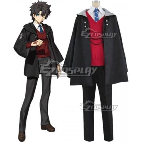 Fate Grand Order FGO Male Master Mages Association Uniform Adult Halloween Suit Party Uniform Outfit Cosplay Costume E001