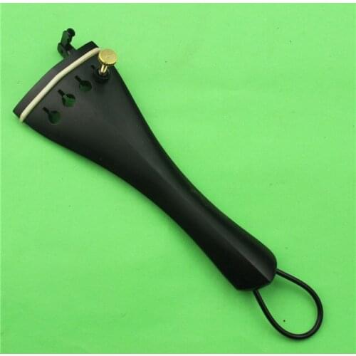 Ebony inlay bovine high violin pull string 4/4 violin accessories installation trimmer tail rope