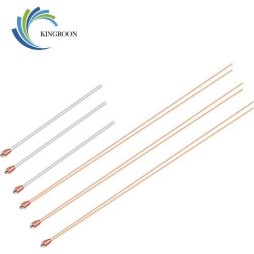 KingRoon 100K ohm NTC B3950 Thermistor Resistance Sensor 280℃ 3D Printer Parts for Reprap E3D V6 Heater Blocks MK8