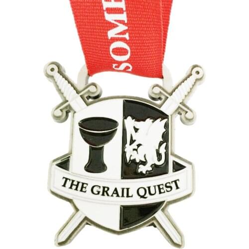 Customized Medal in 2 Inches Diameter in Soft Enamel Award Medal