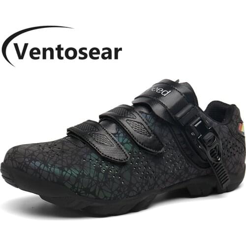 Ventosear Women Specialized Flat Mtb Biking Shoe Men SPD Freestyle Bicycle Shoes Male Mountain Ultralight Spin Cycling Sneakers