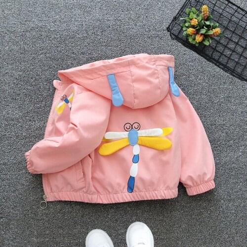 Spring and Autumn New Childrens Clothing Cartoon Jacket Boys Girls Baby Outing Clothes Jacket Children Zipper Cardigan Jacket