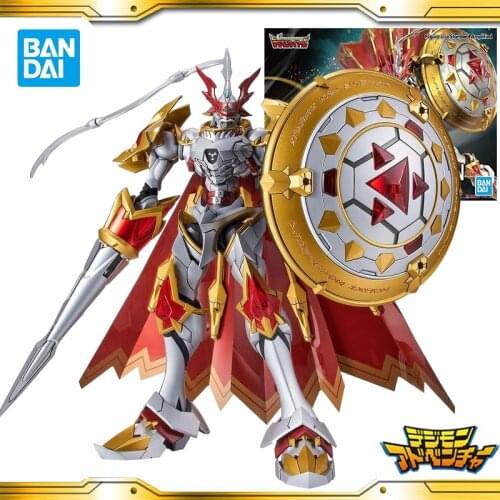 Original Bandai Digimon Adventure Digimon Monster Figure-Rise Standard Dukemon Gallantmon Anime Action & Toy Figures Model Toys