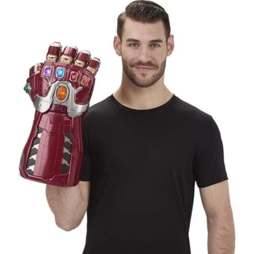 WZP PONG Gem Gloves 1/1 PVC Nano Gloves Cosplay for Super hero Action Figure Collectible Model Toy Gift