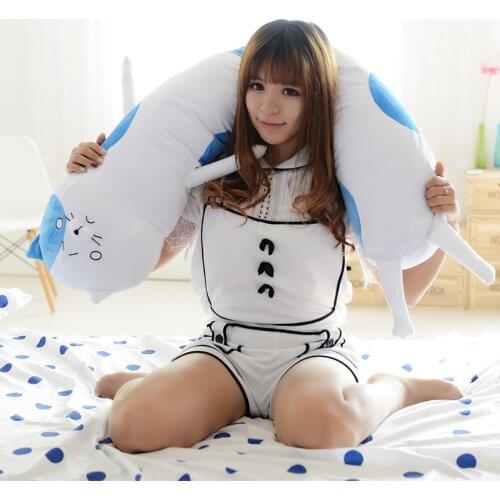 Japan Anime Himouto Umaru Chan Big Cat Pillow Plush Toy Umaru Stuff Plush Toy Doll Children Birthday Gift