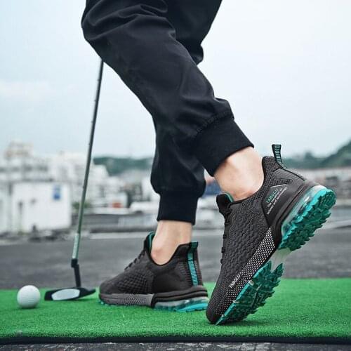 Professional Golf Shoes Men Women Turf Walking Shoes Man Sport Golf Training Sneakers Spikeless Comfort Golf Shoe for Couples