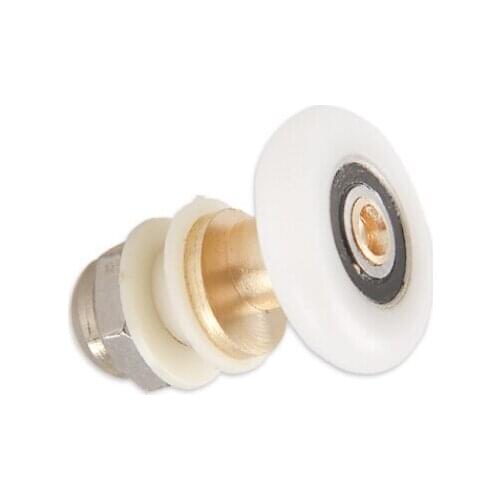 Shower room glass door pulley large bearing type Eccentric Wheels 27mm diameter