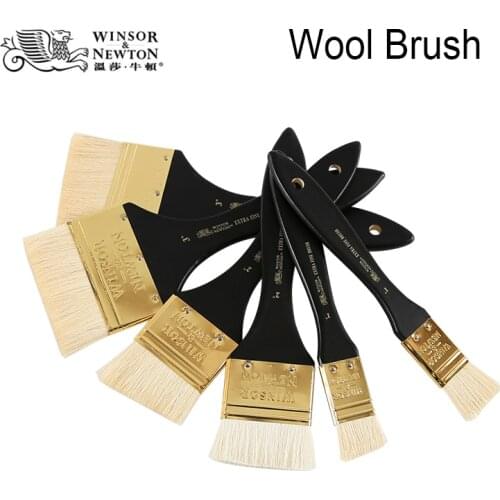 WINSOR&NEWTON Senior painter artist Special Wool paint brush watercolor Gouache Oil and Acrylic brush