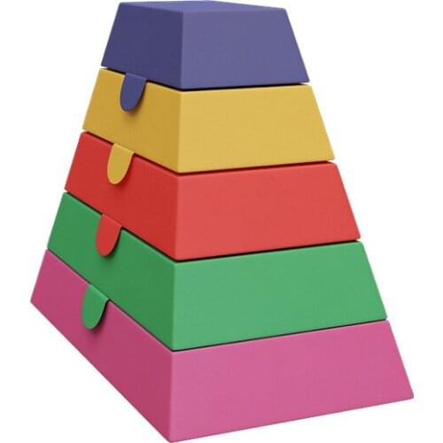 Split Leg Jump Box Kindergarten Vaulting Horse Combine Pommel Horse Goat Jump Environmental Kids Gymnastics Physical TrainYLWS95