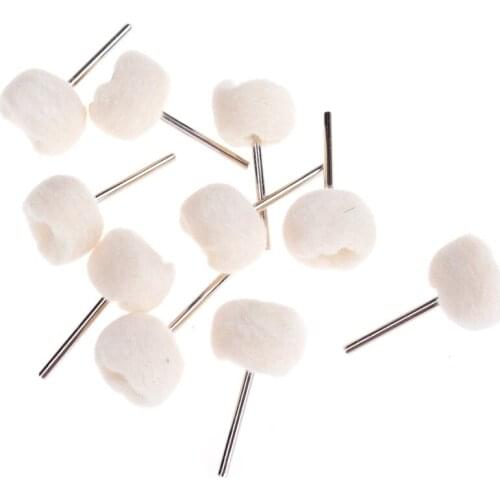 Abrasive Polishing Wheel 1pcs Double Cotton Thread Mounted for Dremel Rotary Tools Accessories Abrasive Brush Polishing Brush