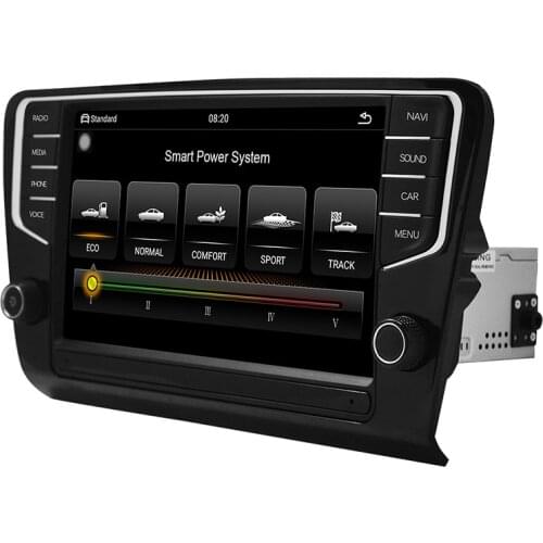 Car audio multimedia player gps radio for skoda octavia built in Canbus ,4G,DVD loader,support MFD display