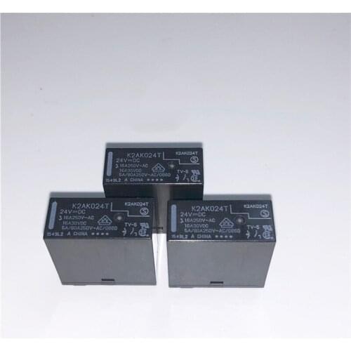 Free shipping: 5PCS FTR-K2AK024T K2AK024T 24VDC FTR-K2AK012T K2AK012T 12VDC DIP-4 16A Power Relay New original