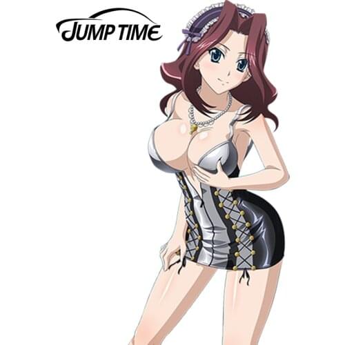 JumpTime 13cm x 6.2cm High School DxD Collection Anime Car Styling Cartoon Waterproof Body Decals Door Decoration Car Stickers