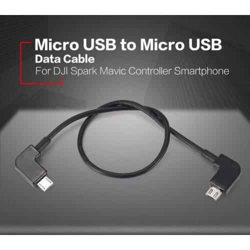 Data Cable For DJI Spark Mavic Pro Air Control Micro USB to Micro USB Adapter Line For Android Samsung Huawei Phone Tablet