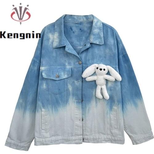 Kengnin Women's Blue Jackets