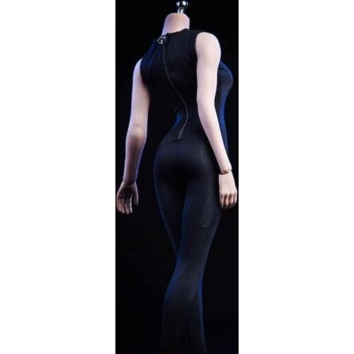 19XG38 1/6 Female Figure Accessory Sexy Sleeveless Bodysuit Undercoat Jumpsuit for 12'' Action Figure Body Accessory