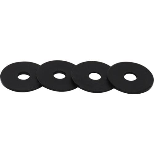 M4 M4*9*1 M4x9x1 M4*10*1 M4x10x1 DIN34815 Black Nylon Plastic Plain Ring Gasket Insulating Hard Flat Washer