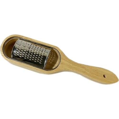 Multifunctional Rubber Wood Cheese Grating Cheese Grater Kitchen Tool Western Tableware Chef