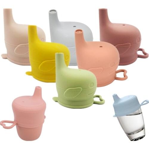Portable Silicone Baby Feeding Cups Fashion Baby Drinkware Sippy Cups for Toddlers Kids with Silicone Sippy Cup