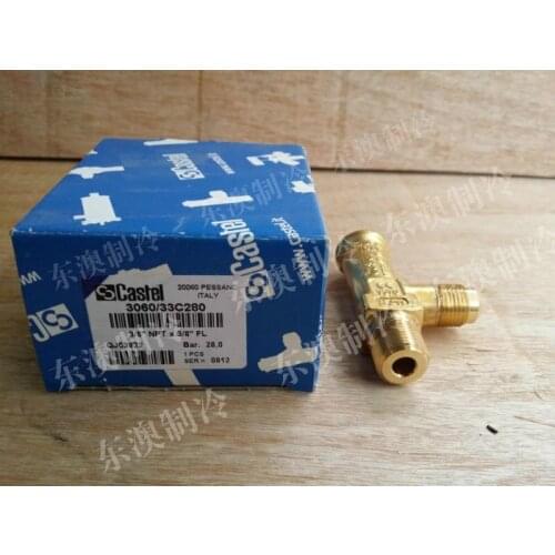 Castel 3060/33C280 safety valve accumulator automatic safety valve pressure valve pressure relief valve
