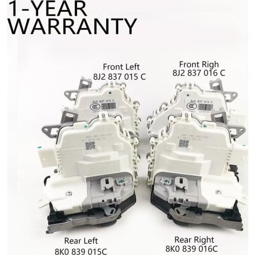 Car door lock right-hand drive 8J2837015C 8J2837016C for AUDI A6 A7 A8 TTRS RSQ3 RS5 Porsche Lamborghini