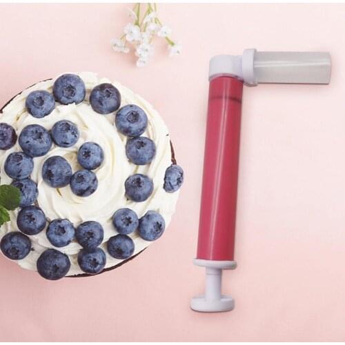 Manual Airbrush Eco-friendly Easy to Use Pink Cake Coloring Supplies for Decorating Chocolate Easy to Use Kitchen Deserve Tool