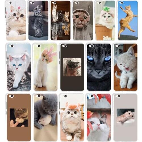90AA Cat cute gift Soft Silicone Tpu Cover phone Case for Xiaomi Redmi 4A 4x Note 4 4x case