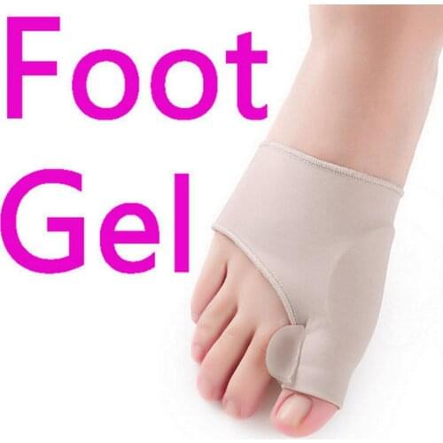 1PC Foot Hallux Valgus Correct Correction Big Toe Bunion Separator Corrector Orthotics Toe Separator Bandage Cover Cocks Bunion