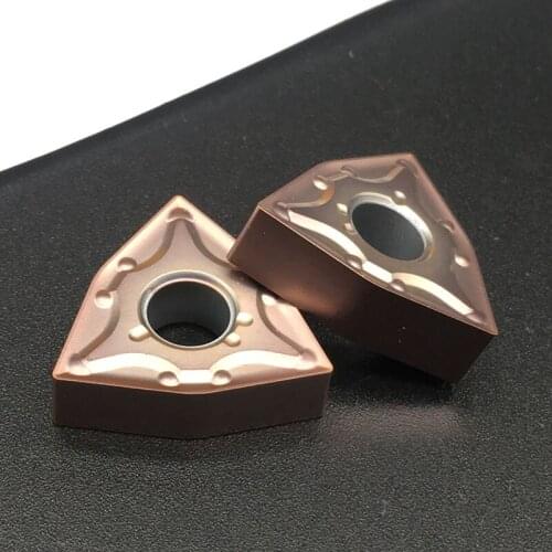 10PCS WNMG080404 MA VP15TF 100% Original Lathe Accesorios De Torneria For Stainless Steel External Turning Tool Carbide Insert