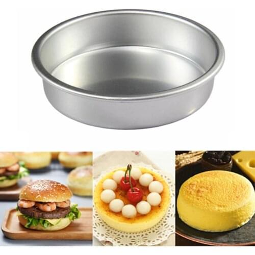 4 inch Aluminum Alloy Round Cake Mould Chiffon Cake Baking Pan Cheese cake Mold DIY Baking Cake Tools
