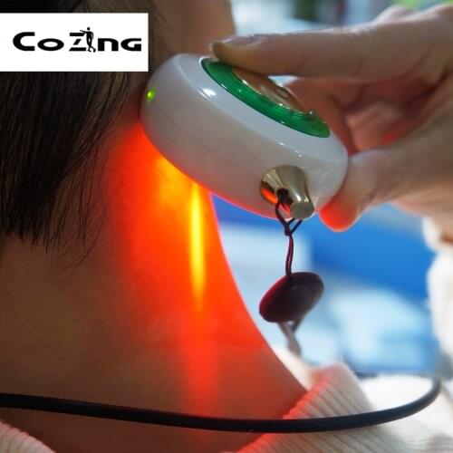 650nm low level laser therapy necklace treatment and prvent myocardial ischemia home use portable medical device