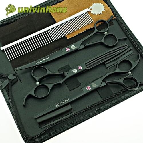 7" dog grooming scissors dog trimming scissors animal clippers professional dog hair clippers cutting cat hair thinning shears